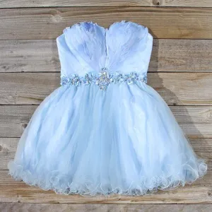 Spool Couture Feathered Sky Dress