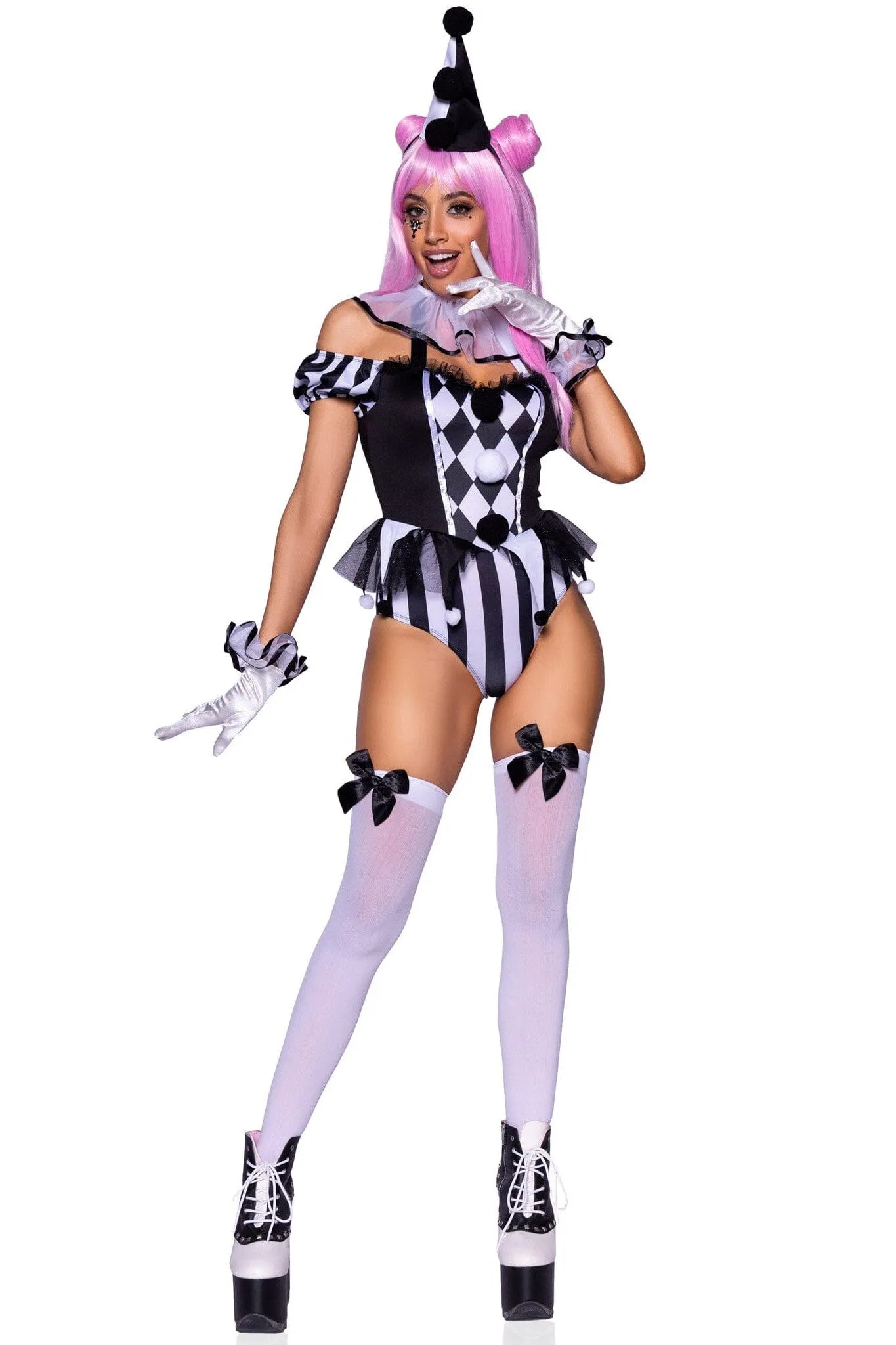 SS-4 Piece Captivating Circus Clown