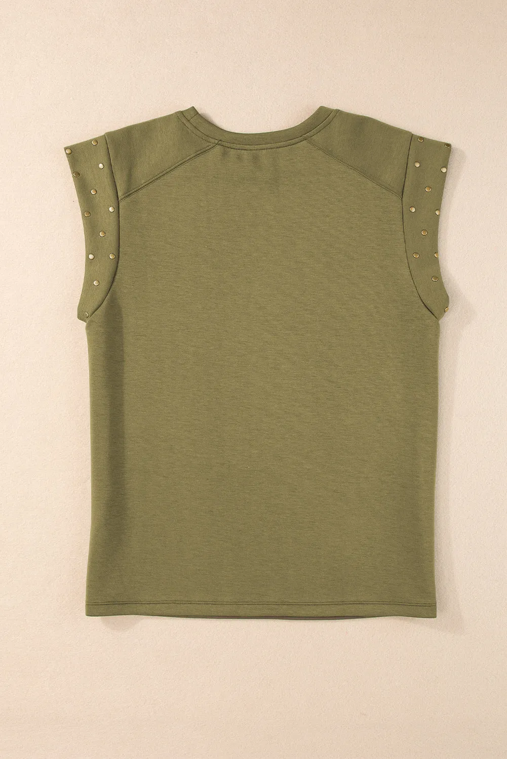 Studded Short Sleeve Top