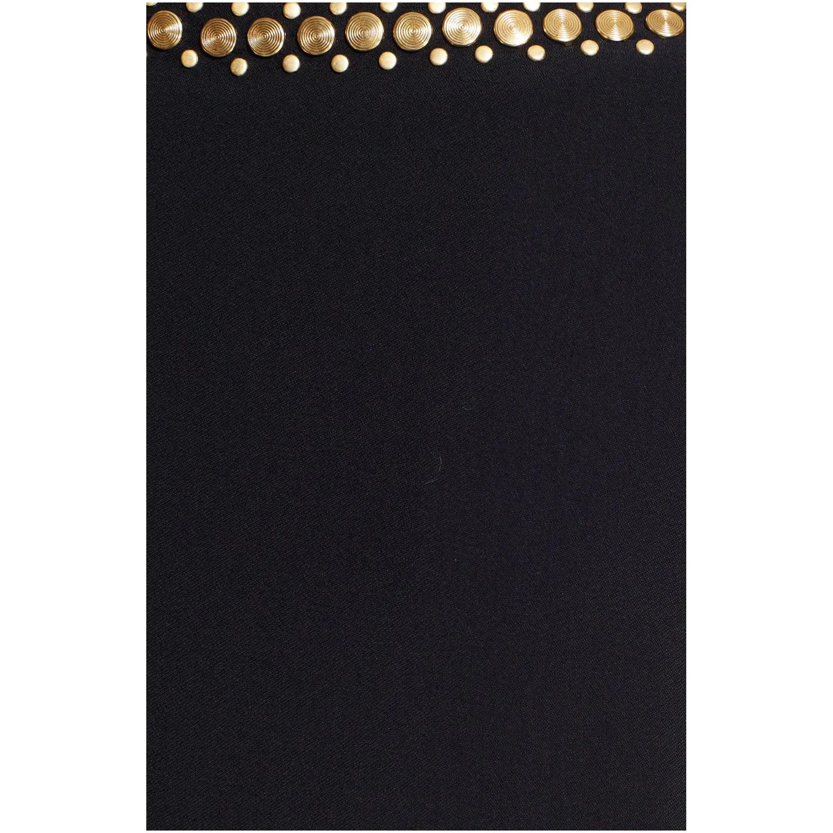 Tamara Mellon Black Sleeveless Studded Top $795 NEW