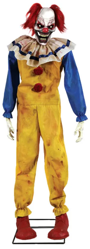 Twitching Clown Animated Prop  Decoration Prop