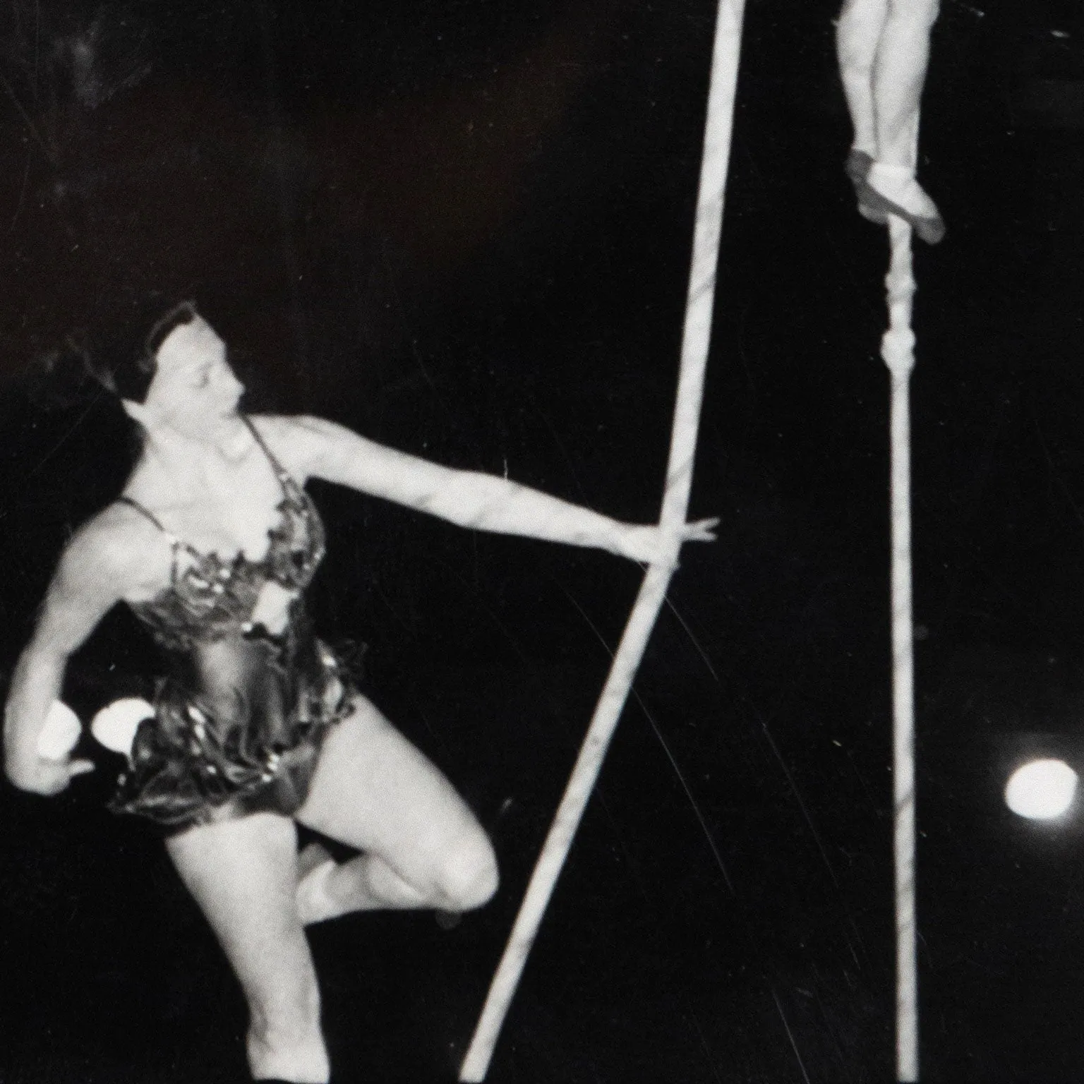 WEEGEE "TIGHTROPE LADIES" PHOTO, C.1950