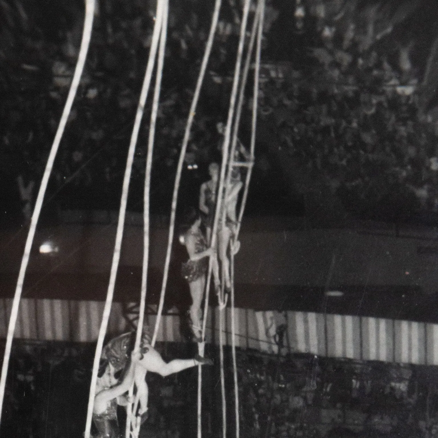 WEEGEE "TIGHTROPE LADIES" PHOTO, C.1950