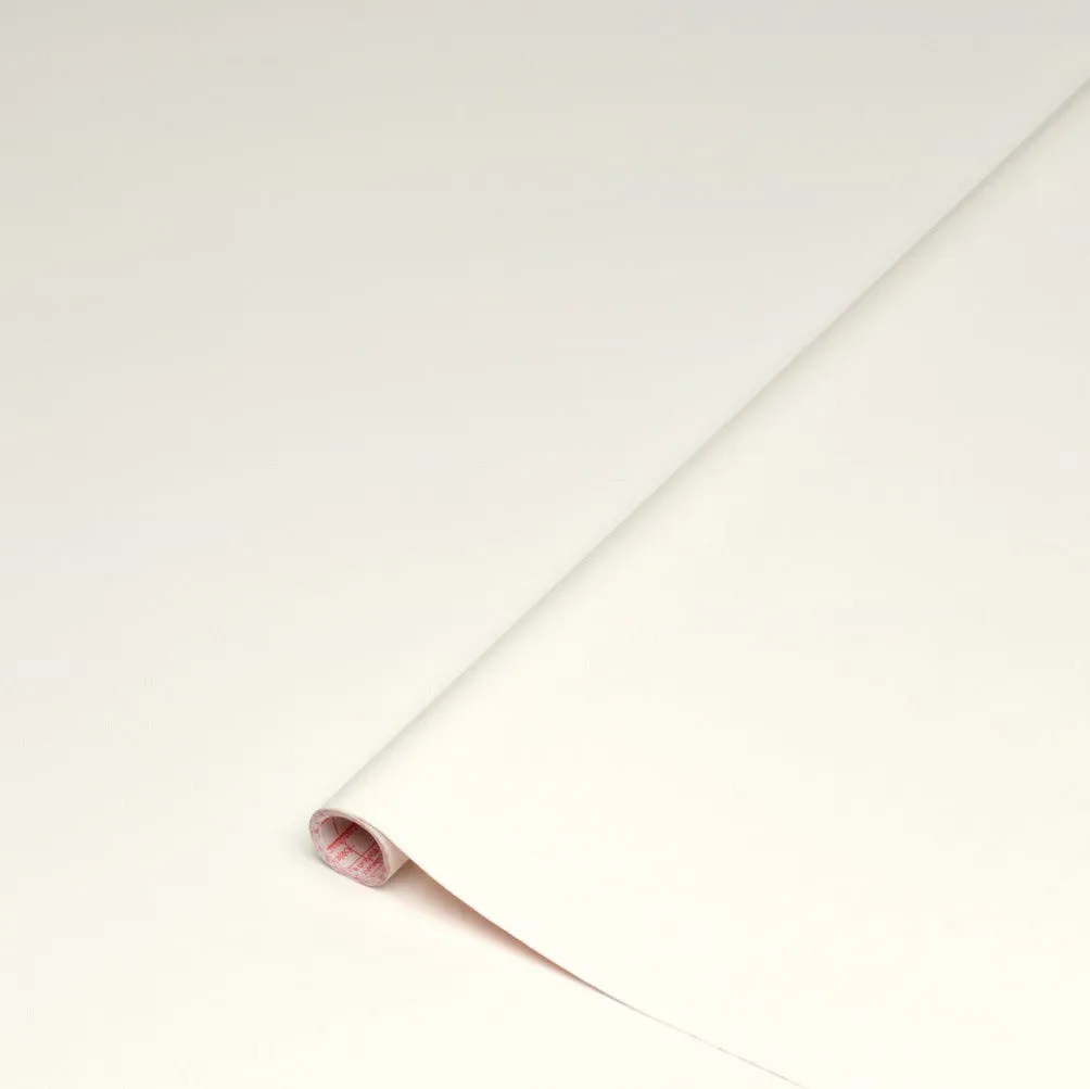 White Leather Vinyl (900mm, Self-Adhesive)