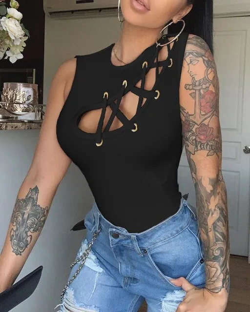 Women Fashion Summer Casual Sexy Top