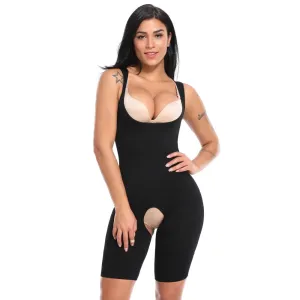 Women Full Body Shaper Seamless Firm Control Faja Waist Cincher Underbust Waist Trainer Corset Girdle Bodysuit Shapewear