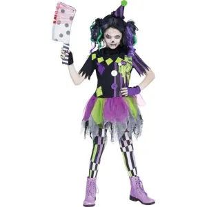 Zombie Clown Child Costume